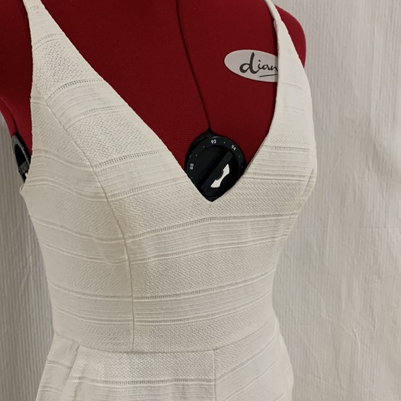 KOOKAI White Textured Cotton Playsuit Size 38 - Picture 2 of 9